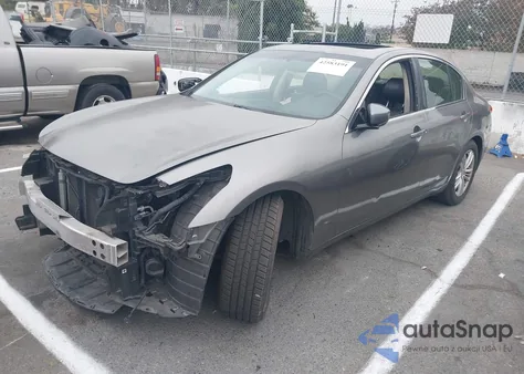 2013 Infiniti G37 Journey from USA, damaged, VIN JN1CV6AP5DM726161